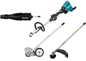 Makita dux60zx9 | 2x18 v combisysteem + bosmaaier-, kantensnijder- en bladblazer opzetstuk | zonder accu's lader