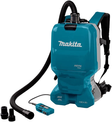 Makita dvc665zu | accu rug stofzuiger 2x18v in doos | zonder accu's en lader - dvc665zu
