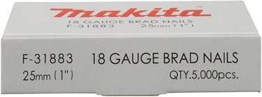Makita accessoires makita f-31883 brad 25mm. ve=5000