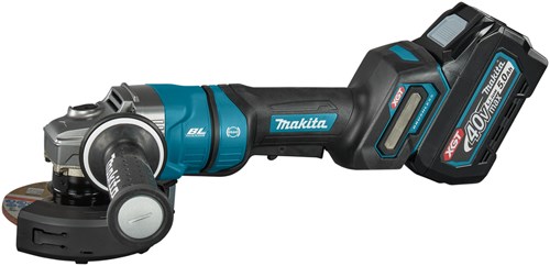 Load image into Gallery viewer, Makita ga050gt101 | accu haakse slijper | 125mm | 40v max | set | 5.0ah li-ion | mbox
