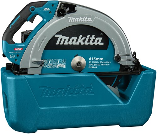 Load image into Gallery viewer, Makita hs013gt101 accu cirkelzaag | 40v | 415mm | incl. 5,0ah accu en snellader - hs013gt101
