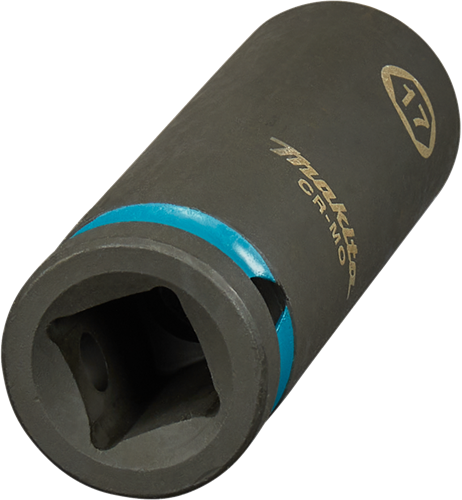 Load image into Gallery viewer, Makita krachtdop impact black, 1 2 17mm lang - e-16477
