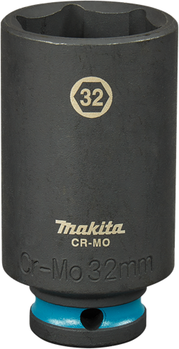 Makita krachtdop impact black, 1 2 32mm lang - e-16558