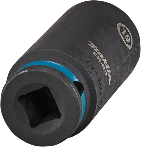 Makita e-16368 impact black krachtdop 3 8 lang | 19 mm