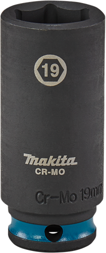 Chargez l'image dans la visionneuse de la galerie, Makita krachtdop impact black, 3 8 19mm lang - e-16368
