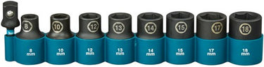 Makita krachtdopset impact black, 1 2 9-dlg - e-16645