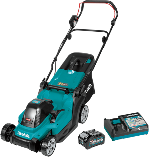 Load image into Gallery viewer, Makita lm003gm103 xgt 40v max grasmaaier 38cm | 1 x 40 v max accu 4,0ah en lader dc40rc - lm003gm103

