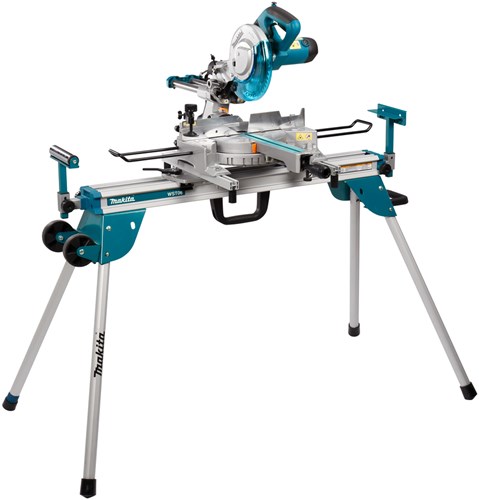 Load image into Gallery viewer, Makita ls0815flnx | 230v | radiaal afkortzaag | 216 mm + deawst06 onderstel
