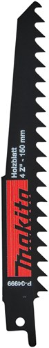 Makita accessoires makita p-04999 reciprozaagblad - 150 x 6,35mm - hout (5st)