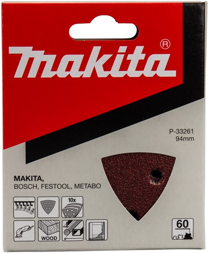 Load image into Gallery viewer, Makita accessoires schuurvel 3-k k60 red v. - p-33261
