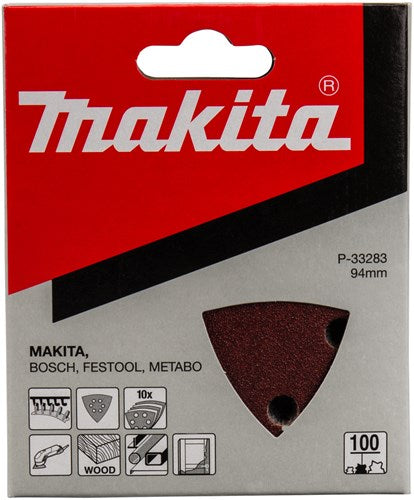 ギャラリービューアに画像をロードする, Makita accessoires schuurvel 3-k k100 red v. - p-33283
