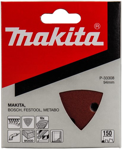 Load image into Gallery viewer, Makita accessoires schuurvel 3-k k150 red v. - p-33308
