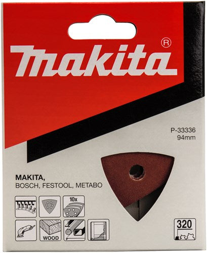 Load image into Gallery viewer, Makita accessoires schuurvel 3-k k320 red v. - p-33336
