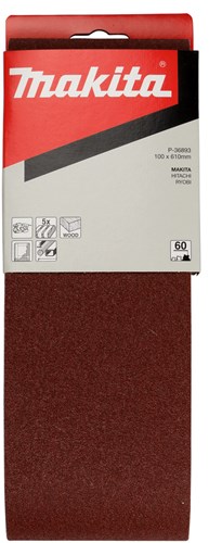 Load image into Gallery viewer, Makita accessoires schuurband k60 100x610 red - p-36893
