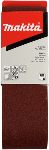 Load image into Gallery viewer, Makita accessoires schuurband k60 76x533 red - p-37188
