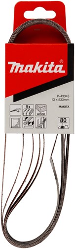 Load image into Gallery viewer, Makita accessoires schuurband k80 13x533 red - p-43343
