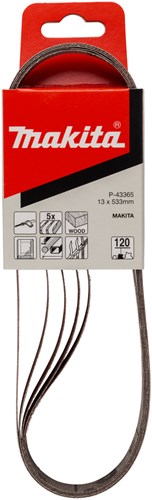 Makita accessoires schuurband k120 13x533 red - p-43365