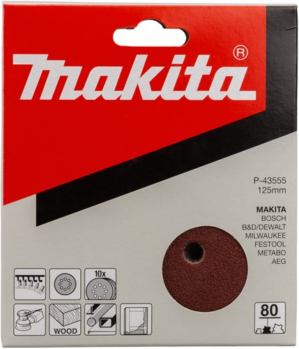 Load image into Gallery viewer, Makita accessoires schuurschijf k80 125 red v. - p-43555
