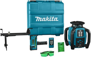 Makita rotatielaser groen | 800 mtr | zonder accu's en lader | in kunststof koffer - skr001z