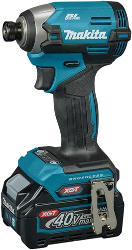 ギャラリービューアに画像をロードする, Makita td003gd201 | accu slagschroevendraaier | 40v max | 2 x 2.5 ah accu + lader - td003gd201
