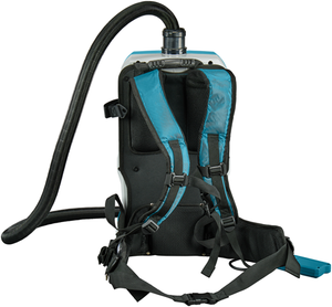 Makita vc012gz01 rugstofzuiger | zonder accu's en lader | met aansluiting. 3 adapters en aws zender | in doos - vc012gz01