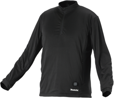Makita verwarmd ondershirt met rits l - dcx201al