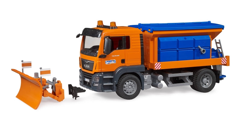 Load image into Gallery viewer, Bruder man tgs winterdienst+ sneeuwschuiver
