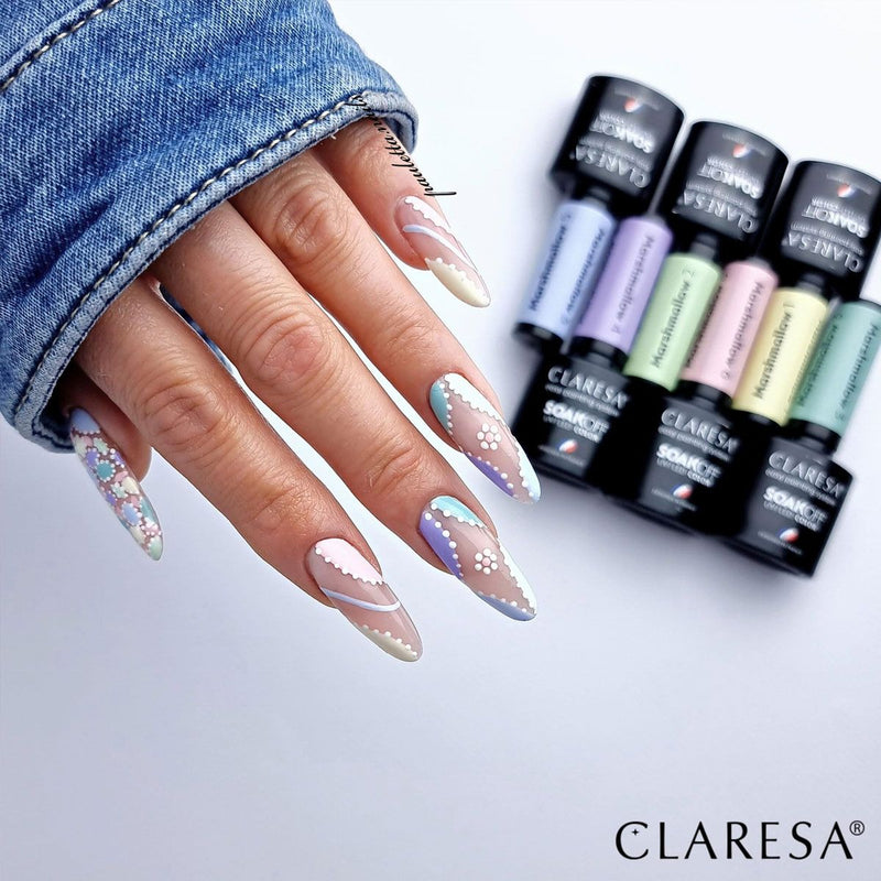Load image into Gallery viewer, Claresa uv led gellak 5ml marsh mallow 4
