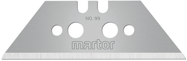 Martor trapeziummes | l60xb19xs0,63mm | met perforatie | 10 stuks dispenser - 99.70 99.70