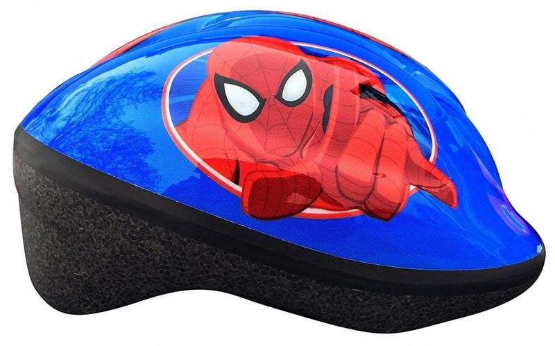 Load image into Gallery viewer, Marvel spider-man fietshelm verstelbaar blauw rood maat 52-56 cm (s)
