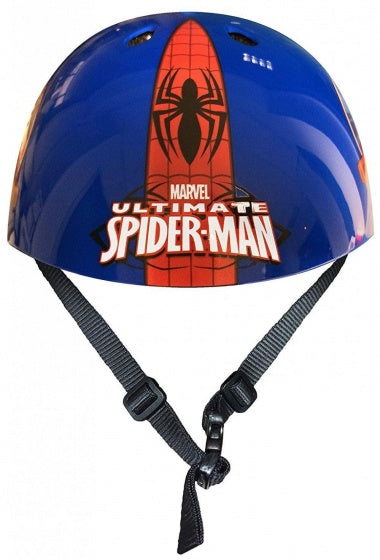 Load image into Gallery viewer, Marvel Spider-Man Skatehelm Blauw Rood maat 54 60 cm
