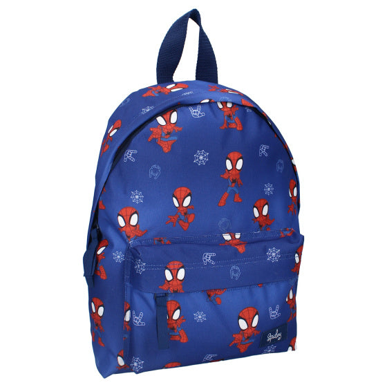 Load image into Gallery viewer, Marvel Spidey Simply Kind Schooltas Jongens 6 liter Blauw Rood
