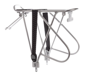 bagagedrager 26-28 inch aluminium zilver