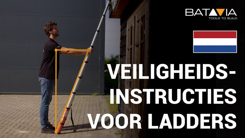 Load image into Gallery viewer, Batavia telescopische ladder 3.2 meter
