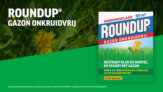 Roundup gazon onkruidvrij 1kg