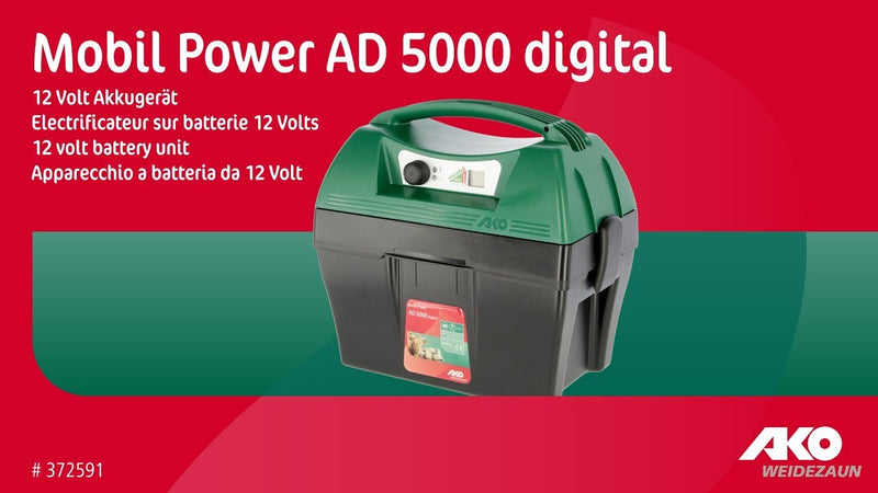 Load image into Gallery viewer, Ako producten mobil power ad 5000 digitaal 12v accuapparaat
