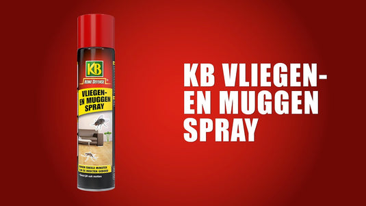 Kb bestrijding kb vliegen en muggen spray 400ml