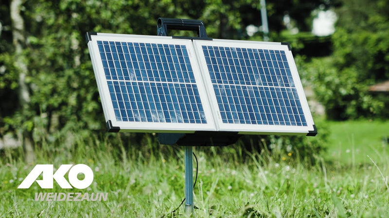 Afbeelding laden in galerijviewer, Ako producten sun power s2400 schrikdraadapparaat smart plus zonnepaneel
