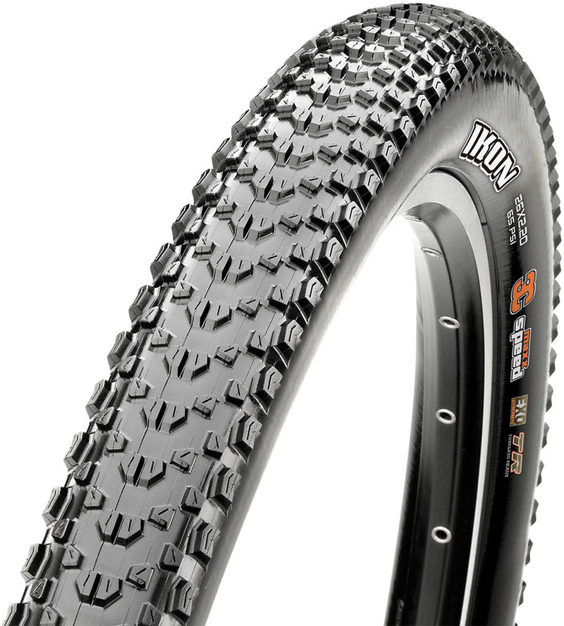 Load image into Gallery viewer, Maxxis ikon 26x2.20 single 60 e-25 folding tire
