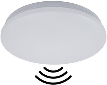 Enzo mcshine led plafonniere 260mm 12w 3000k + sensor - 5017805