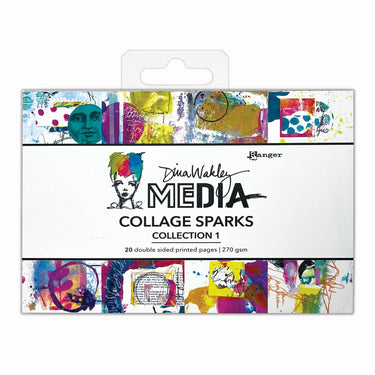 Ranger ink ranger • dina wakley media collage sparks collection 1