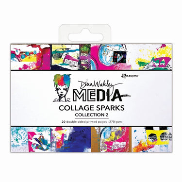 Ranger ink ranger • dina wakley media collage sparks collection 2