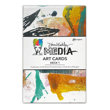 Ranger ink ranger • dina wakley media art cards 50pcs