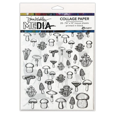 Ranger ink ranger • dina wakley media collage paper the forest