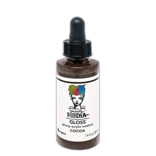 Ranger ink ranger • dina wakley media gloss dropper style cocoa