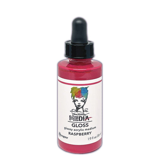Ranger ink ranger • dina wakley media gloss dropper style raspberry