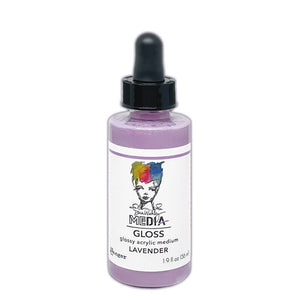 Ranger ink ranger • dina wakley media gloss dropper style lavender