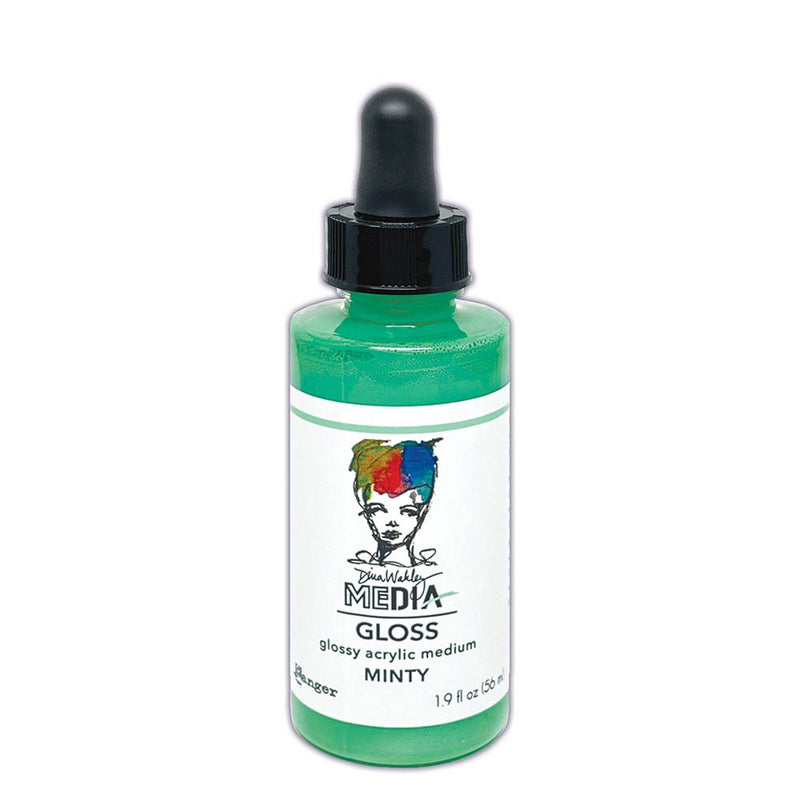 Load image into Gallery viewer, Ranger ink ranger • dina wakley media gloss dropper style minty
