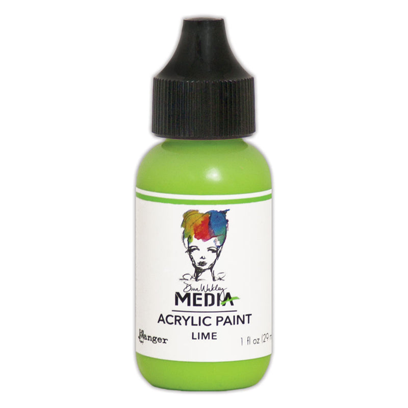 Load image into Gallery viewer, Ranger ink ranger • dina wakley media heavy body acrylic paint lime
