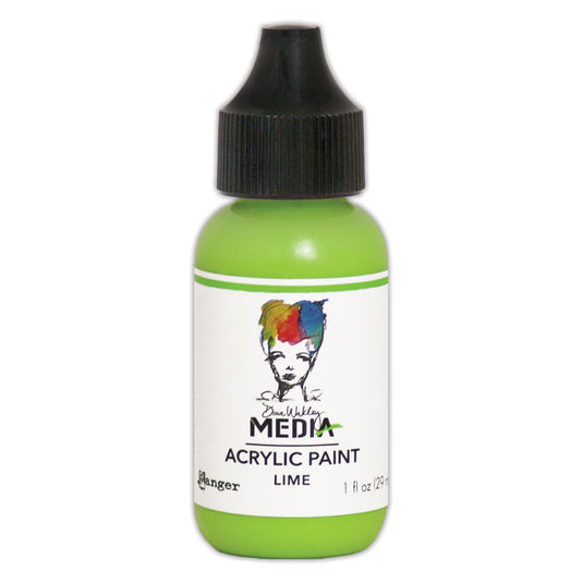 Ranger ink ranger • dina wakley media heavy body acrylic paint lime